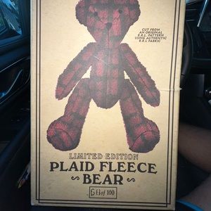 Polo Ralph Lauren limited Edition Plaid Teddy Bear